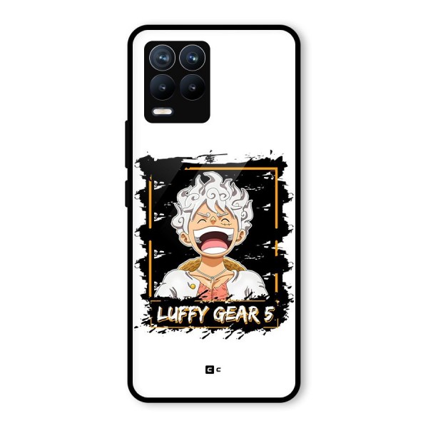 Luffy Gear 5 Glass Back Case for Realme 8 Pro