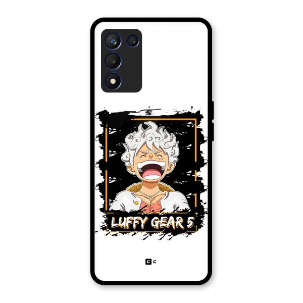 Luffy Gear 5 Glass Back Case for Realme 9 5G Speed