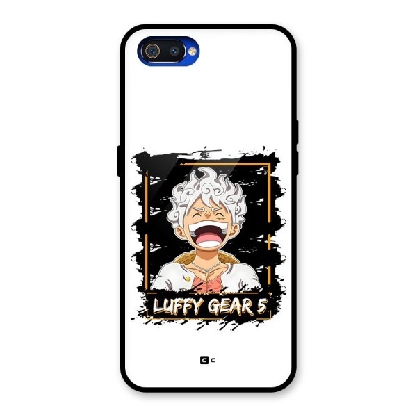 Luffy Gear 5 Glass Back Case for Realme C2
