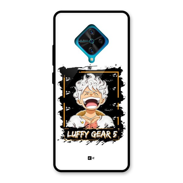 Luffy Gear 5 Glass Back Case for Vivo S1 Pro