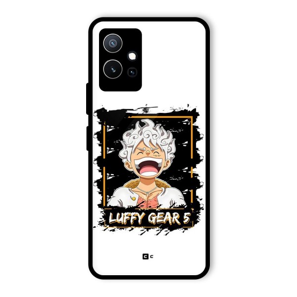 Luffy Gear 5 Glass Back Case for Vivo T1 5G