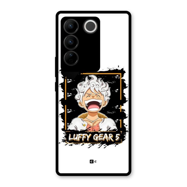 Luffy Gear 5 Glass Back Case for Vivo V27