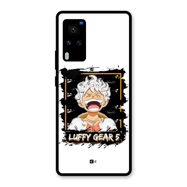 Luffy Gear 5 Glass Back Case for Vivo X60 Pro