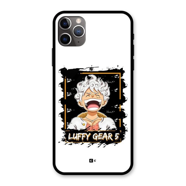 Luffy Gear 5 Glass Back Case for iPhone 11 Pro Max