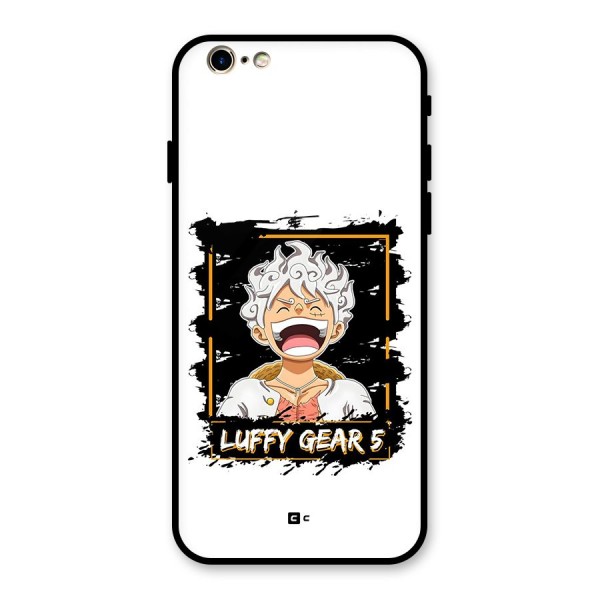 Luffy Gear 5 Glass Back Case for iPhone 6 6S