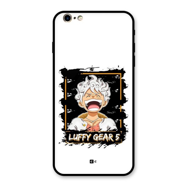 Luffy Gear 5 Glass Back Case for iPhone 6 Plus 6S Plus