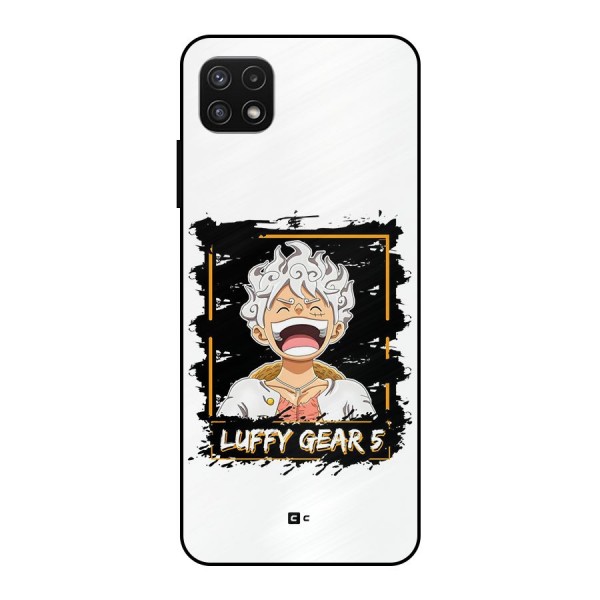 Luffy Gear 5 Metal Back Case for Galaxy A22 5G