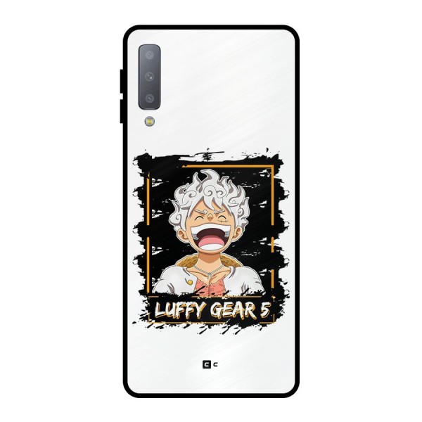 Luffy Gear 5 Metal Back Case for Galaxy A7 (2018)