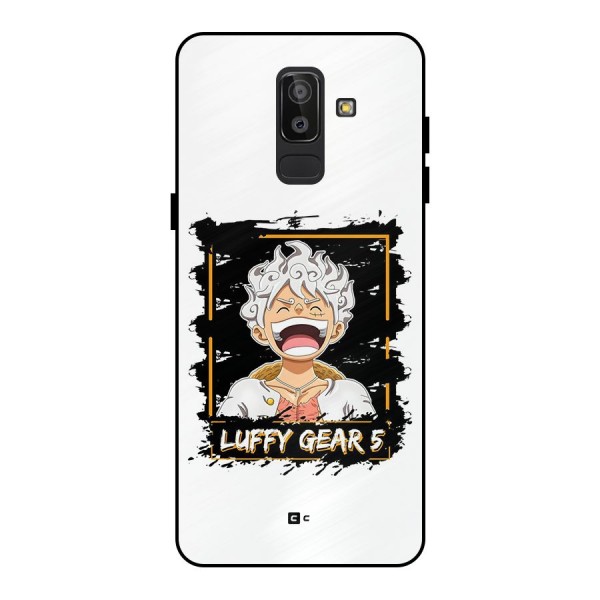 Luffy Gear 5 Metal Back Case for Galaxy J8