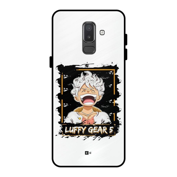 Luffy Gear 5 Metal Back Case for Galaxy On8 (2018)
