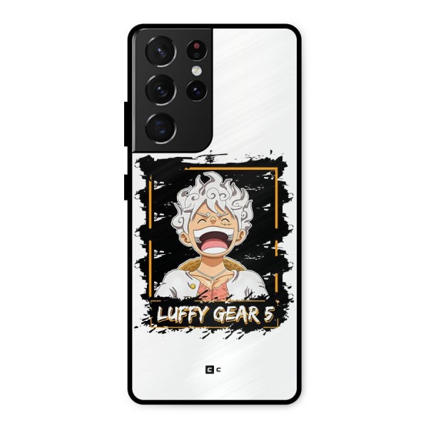 Luffy Gear 5 Metal Back Case for Galaxy S21 Ultra 5G