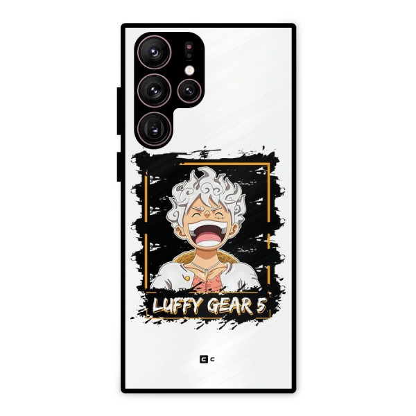 Luffy Gear 5 Metal Back Case for Galaxy S22 Ultra 5G