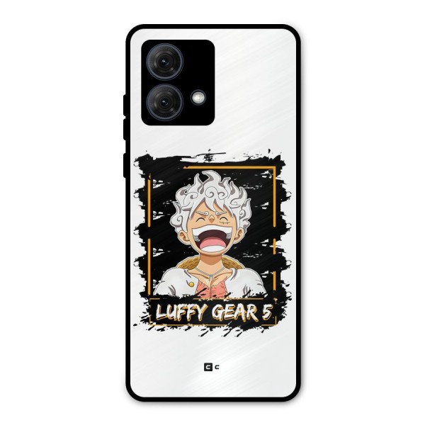 Luffy Gear 5 Metal Back Case for Moto G84