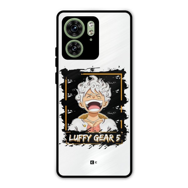 Luffy Gear 5 Metal Back Case for Motorola Edge 40 5G