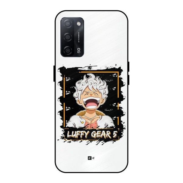 Luffy Gear 5 Metal Back Case for Oppo A53s 5G
