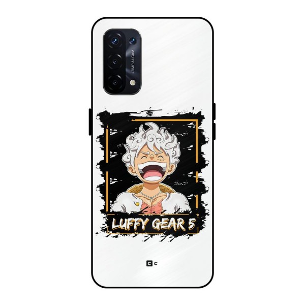 Luffy Gear 5 Metal Back Case for Oppo A74 5G