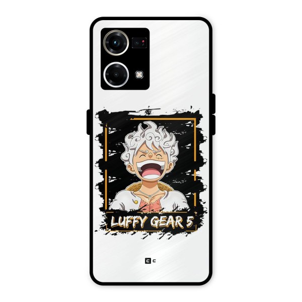 Luffy Gear 5 Metal Back Case for Oppo F21 Pro 4G