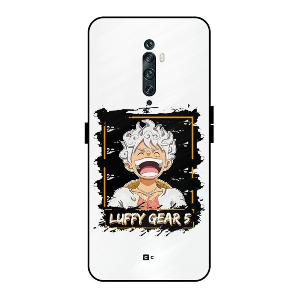 Luffy Gear 5 Metal Back Case for Oppo Reno2 F