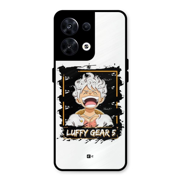 Luffy Gear 5 Metal Back Case for Oppo Reno8 5G