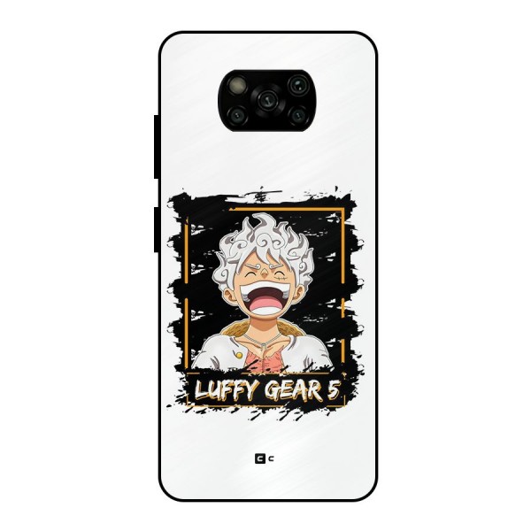 Luffy Gear 5 Metal Back Case for Poco X3