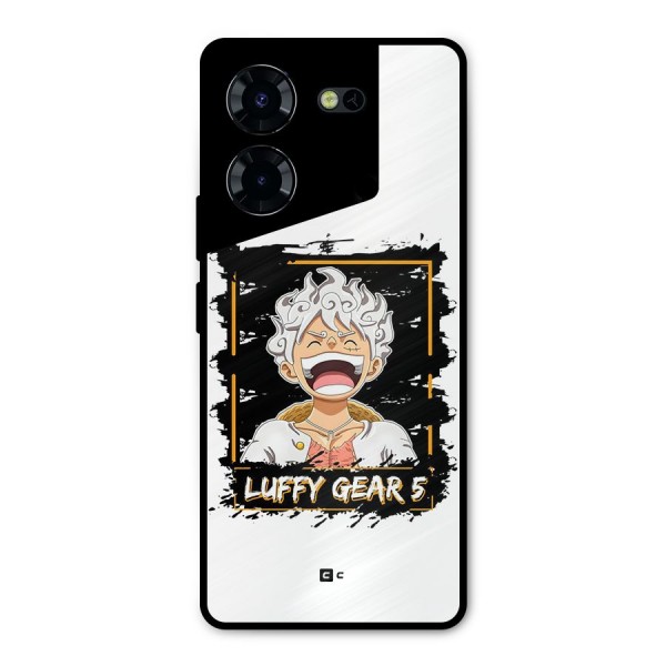 Luffy Gear 5 Metal Back Case for Tecno Pova 5 Pro 5G