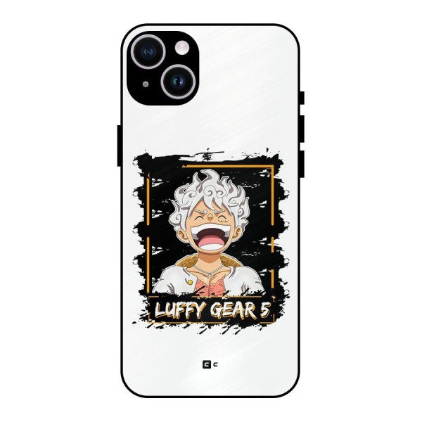 Luffy Gear 5 Metal Back Case for iPhone 14 Plus
