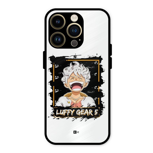 Luffy Gear 5 Metal Back Case for iPhone 14 Pro