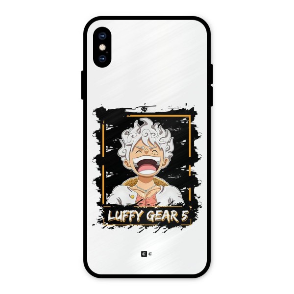 Luffy Gear 5 Metal Back Case for iPhone XS Max