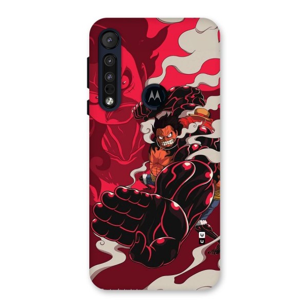 Luffy Gear Fourth Back Case for Motorola One Macro