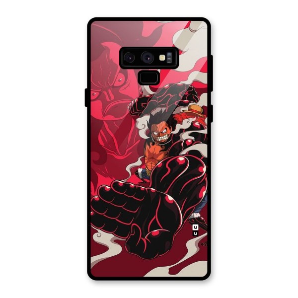 Luffy Gear Fourth Glass Back Case for Galaxy Note 9