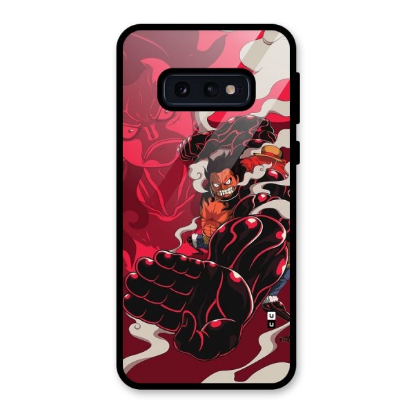 Luffy Gear Fourth Glass Back Case for Galaxy S10e