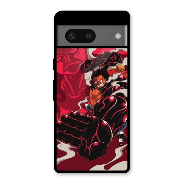 Luffy Gear Fourth Glass Back Case for Google Pixel 7