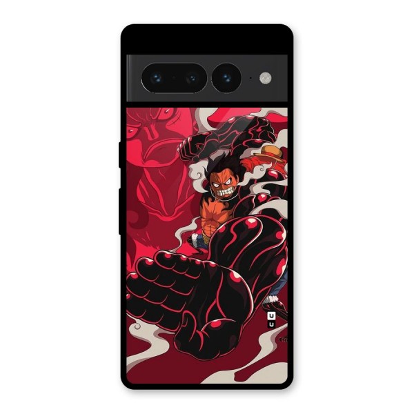 Luffy Gear Fourth Glass Back Case for Google Pixel 7 Pro