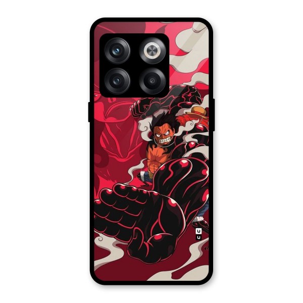 Luffy Gear Fourth Glass Back Case for OnePlus 10T
