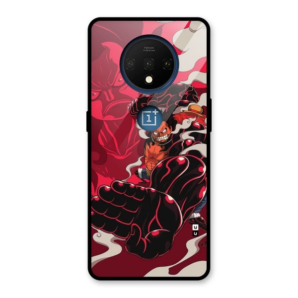Luffy Gear Fourth Glass Back Case for OnePlus 7T