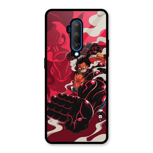 Luffy Gear Fourth Glass Back Case for OnePlus 7T Pro