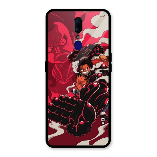 Luffy Gear Fourth Glass Back Case for Oppo F11