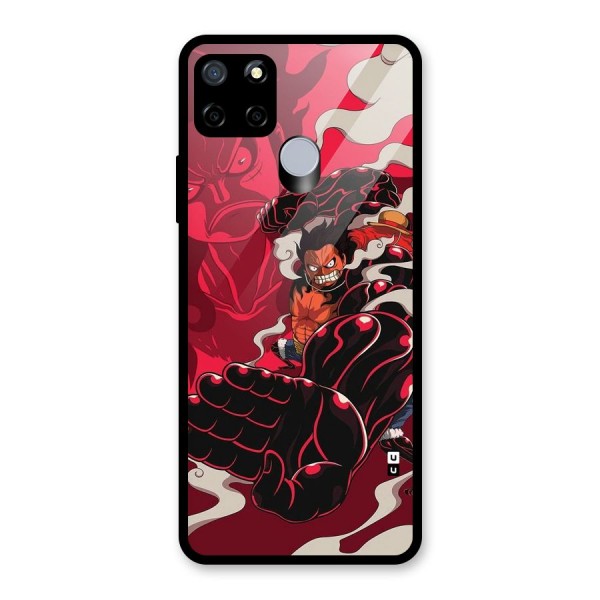 Luffy Gear Fourth Glass Back Case for Realme C15