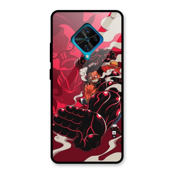 Luffy Gear Fourth Glass Back Case for Vivo S1 Pro