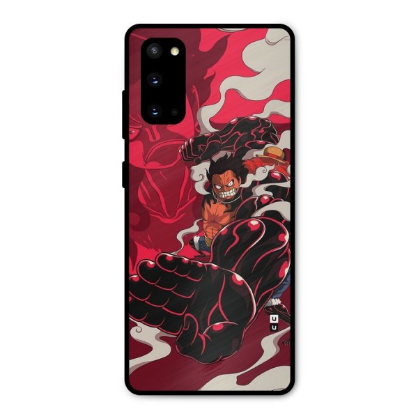 Luffy Gear Fourth Metal Back Case for Galaxy S20