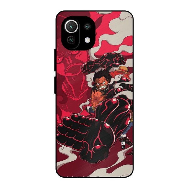 Luffy Gear Fourth Metal Back Case for Mi 11 Lite