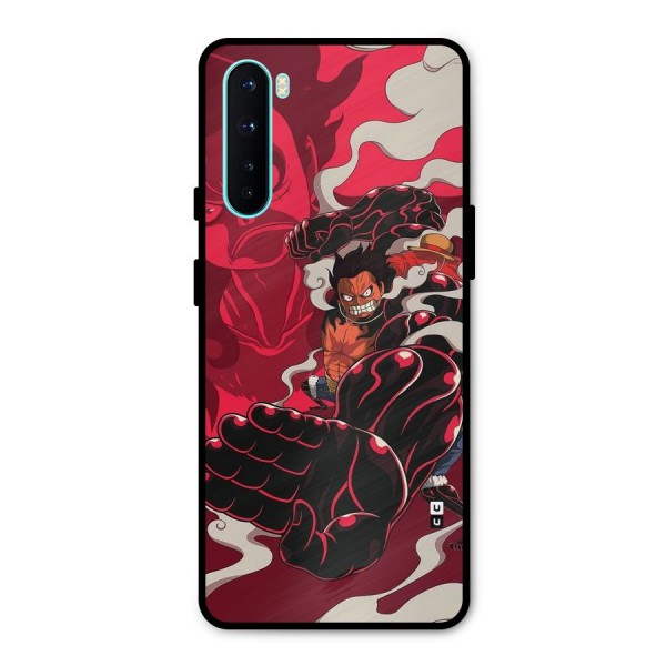 Luffy Gear Fourth Metal Back Case for OnePlus Nord
