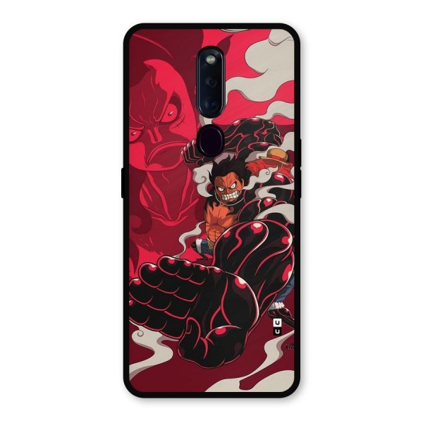 Luffy Gear Fourth Metal Back Case for Oppo F11 Pro