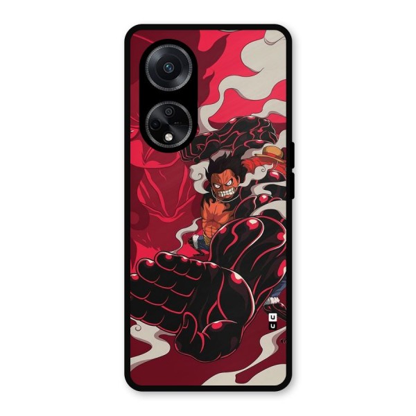 Luffy Gear Fourth Metal Back Case for Oppo F23