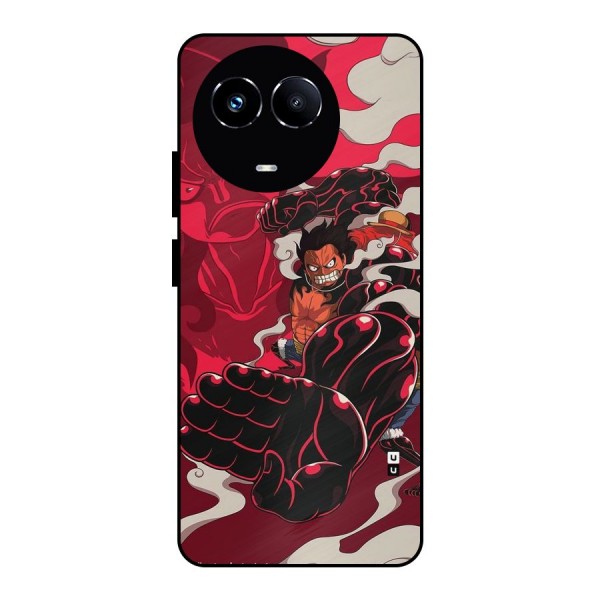 Luffy Gear Fourth Metal Back Case for Realme 11 5G