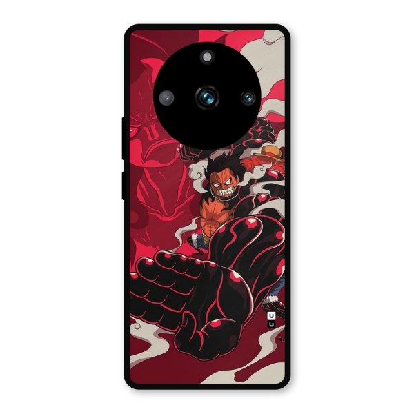 Luffy Gear Fourth Metal Back Case for Realme 11 Pro