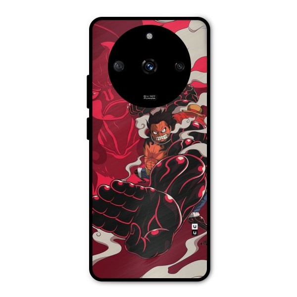Luffy Gear Fourth Metal Back Case for Realme Narzo 60 5G