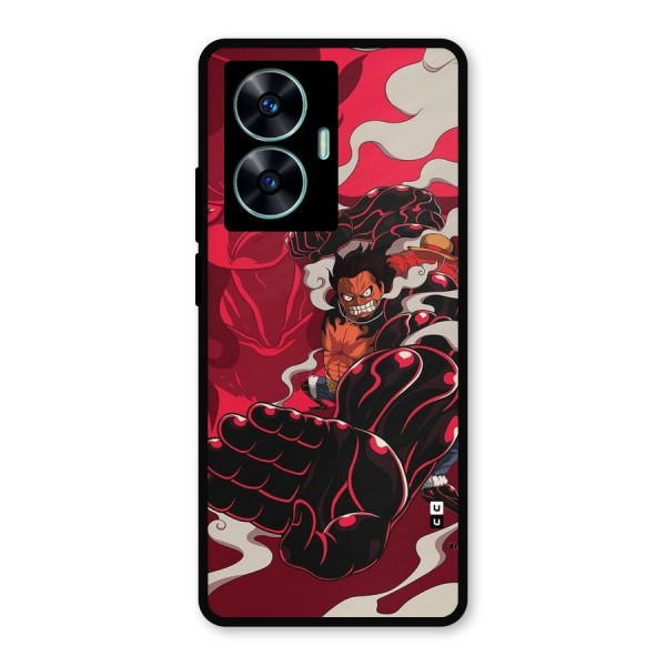Luffy Gear Fourth Metal Back Case for Realme Narzo N55