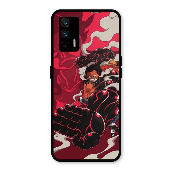Luffy Gear Fourth Metal Back Case for Realme X7 Max