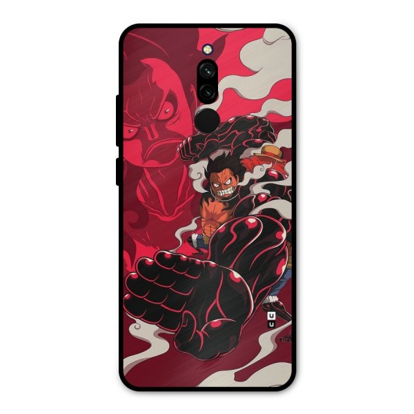 Luffy Gear Fourth Metal Back Case for Redmi 8